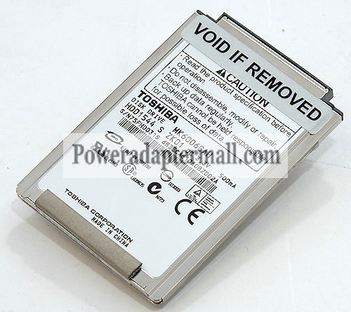 Toshiba 1.8 inch 60GB IDE MK6006GAH Hard Drive HDD - Click Image to Close